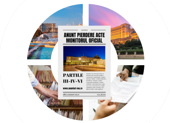 pierderi monitorul oficial