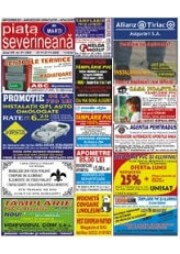 anunt pierdere Piata Severineana